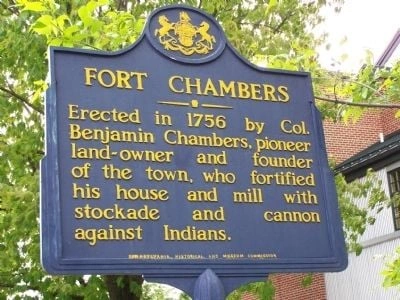 Fort Chambers Sign